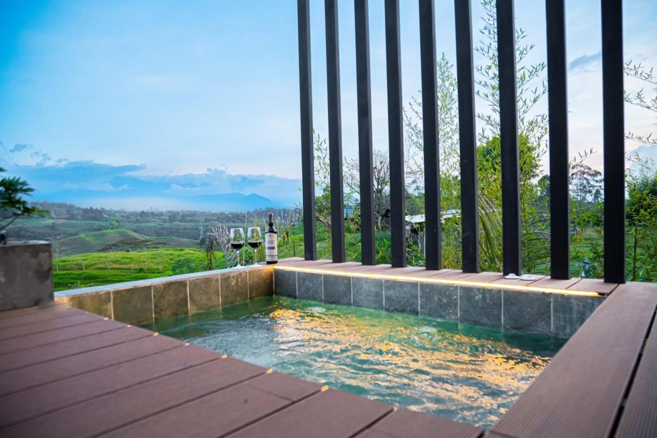 Ecohotel Monte Tierra Habitaciones Y Glamping Filandia Kültér fotó