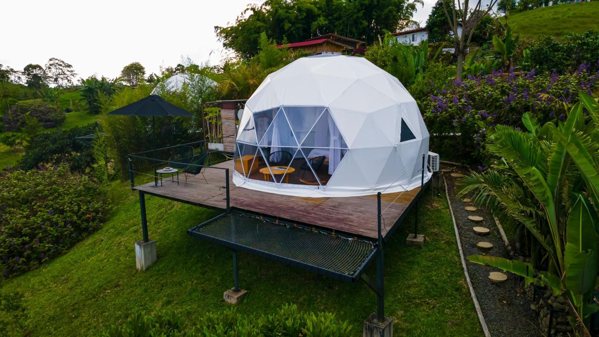 Ecohotel Monte Tierra Habitaciones Y Glamping Filandia Kültér fotó