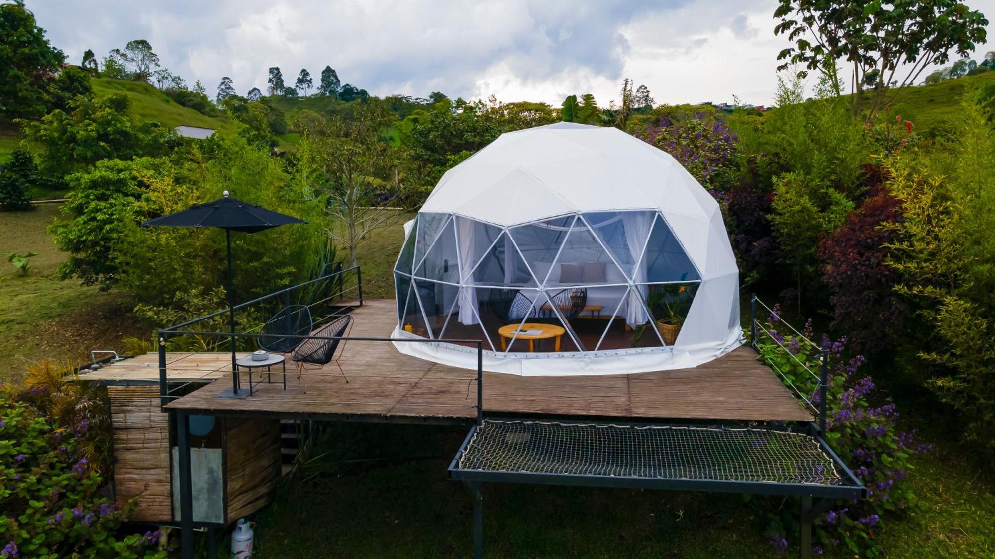 Ecohotel Monte Tierra Habitaciones Y Glamping Filandia Kültér fotó