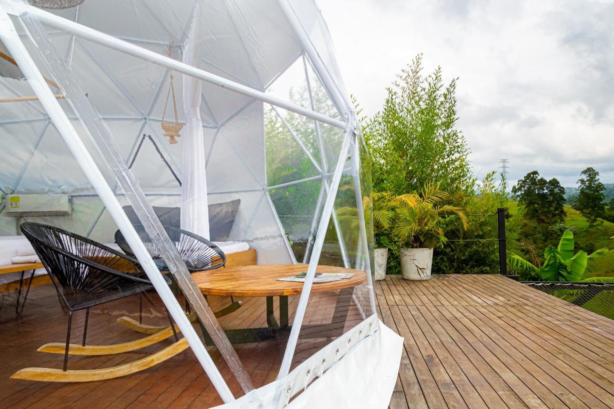 Ecohotel Monte Tierra Habitaciones Y Glamping Filandia Szoba fotó