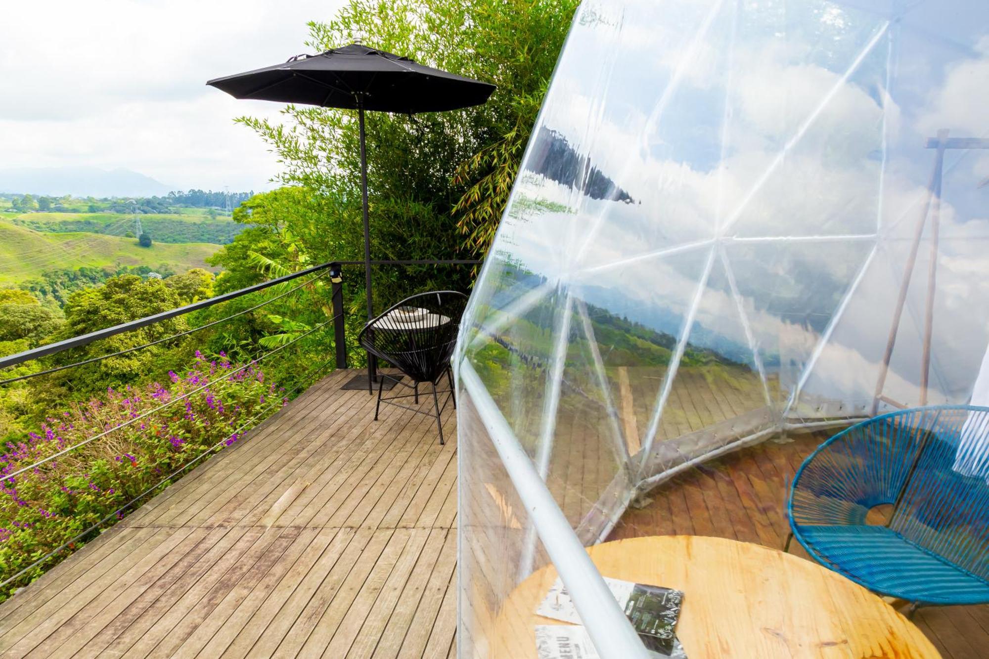Ecohotel Monte Tierra Habitaciones Y Glamping Filandia Szoba fotó